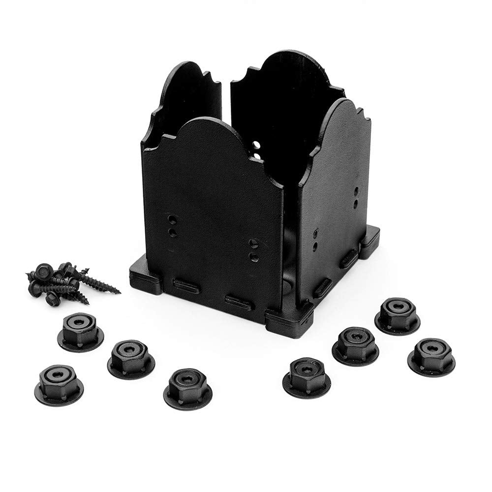 OZCO 56608 Laredo Sunset 6x6 Post Base Kit, (1 per Pack) (7897684148462)